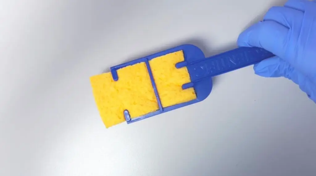 A sampling sponge from Weber Scientific to be used for analysis. Part of IEH family.